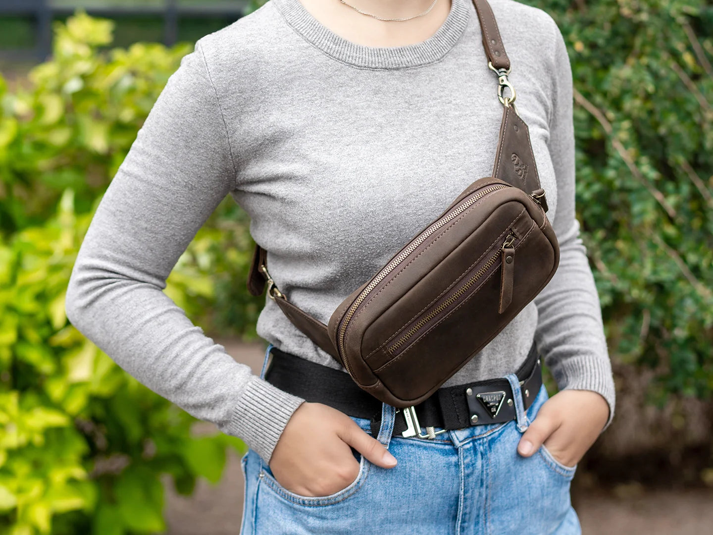 Leather Waist Bag