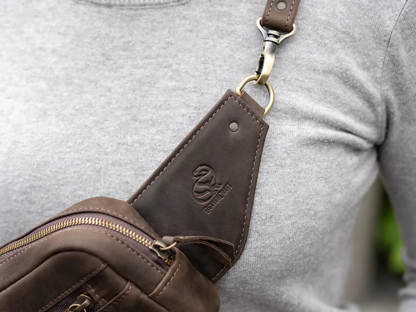 Quest – Leather Waist Bag Fanny Pack Bum Bag for Men and Women