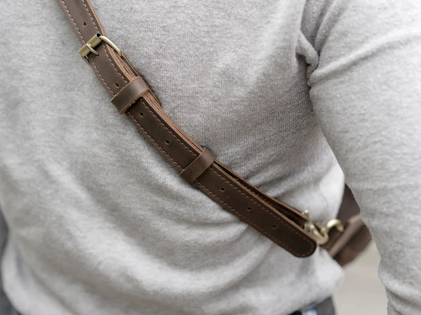 Quest – Leather Waist Bag Fanny Pack Bum Bag for Men and Women