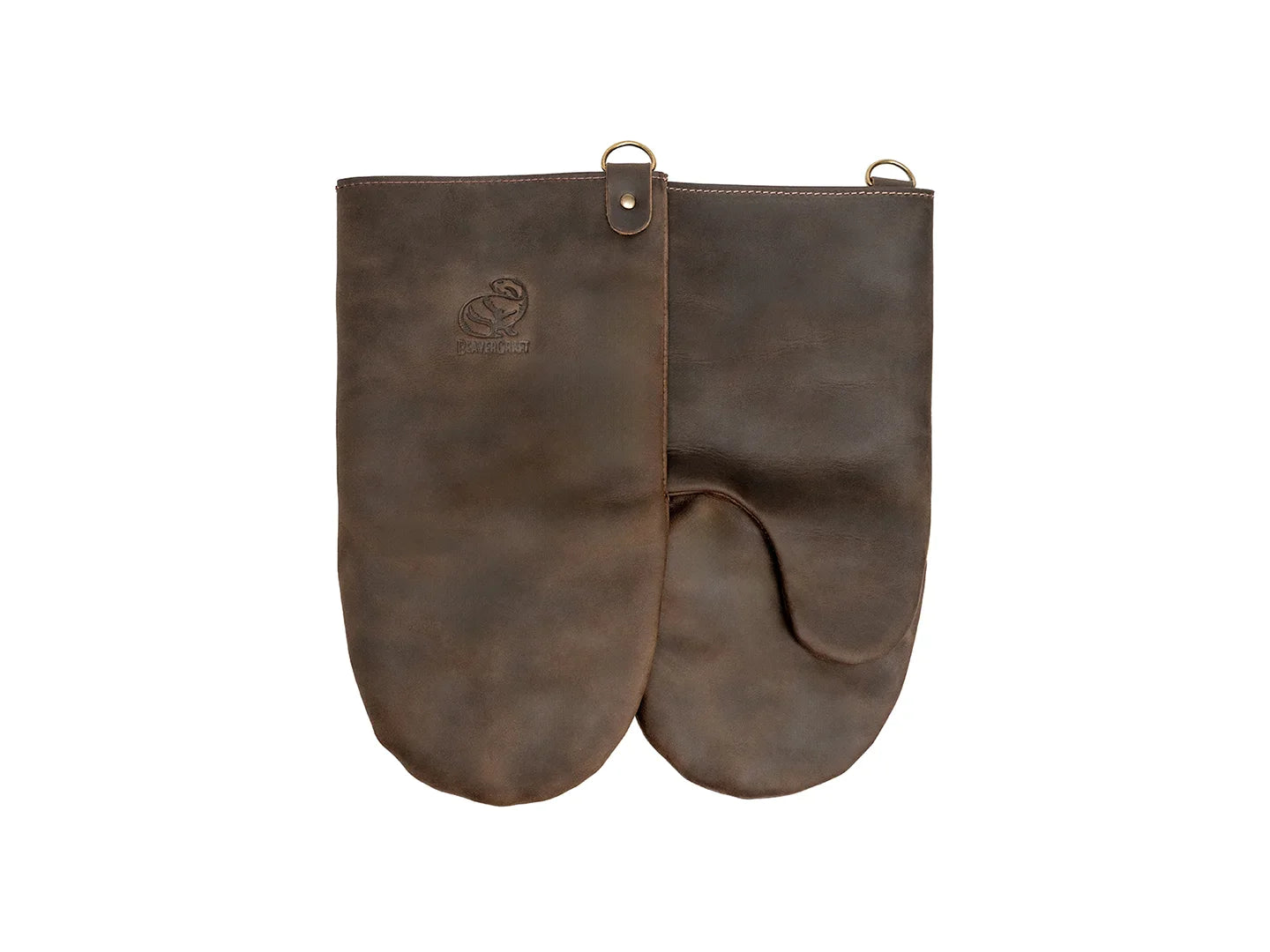 Leather Heat-Resistant BBQ Grilling Gloves