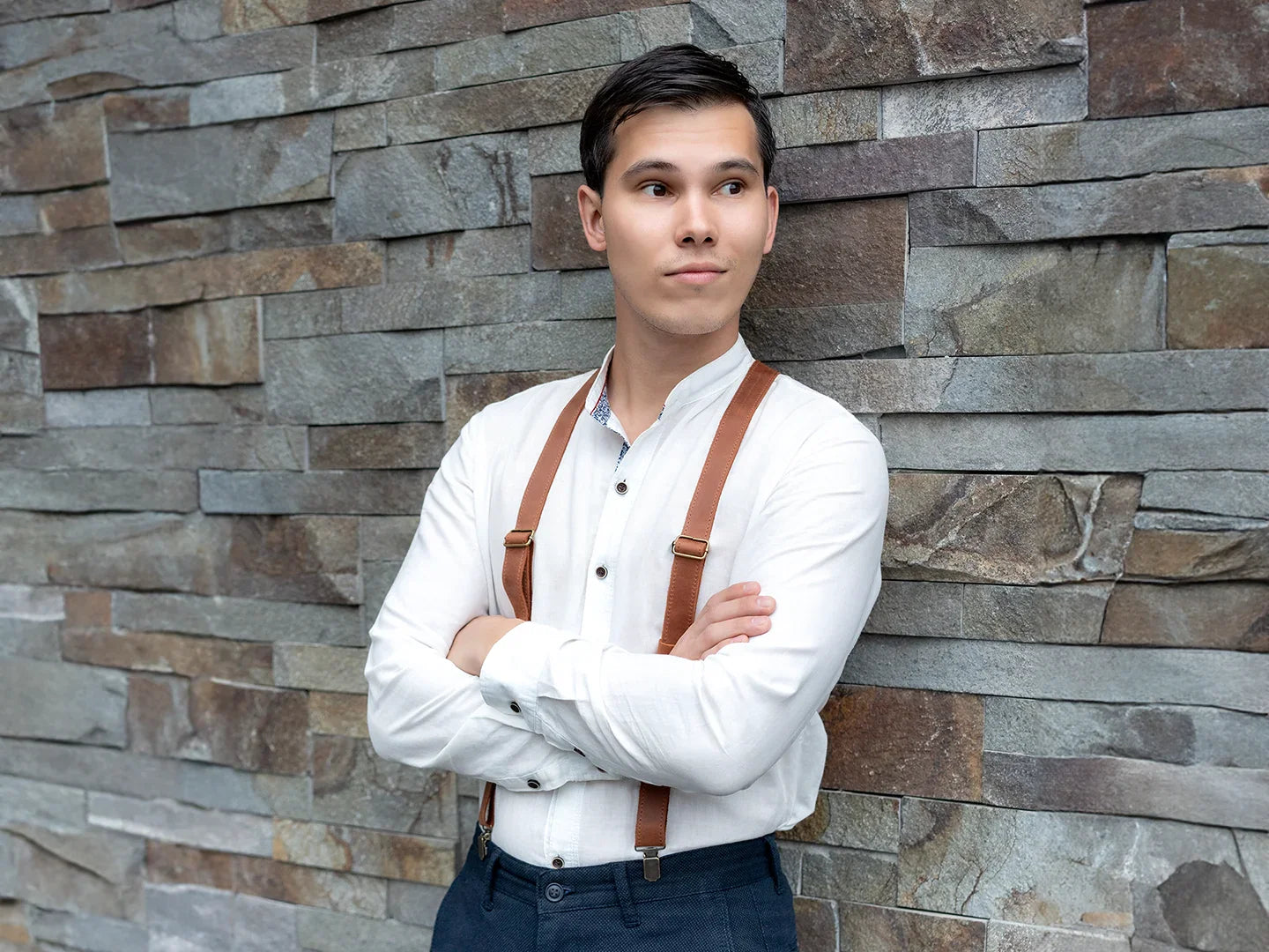 Fashionable classic suspenders