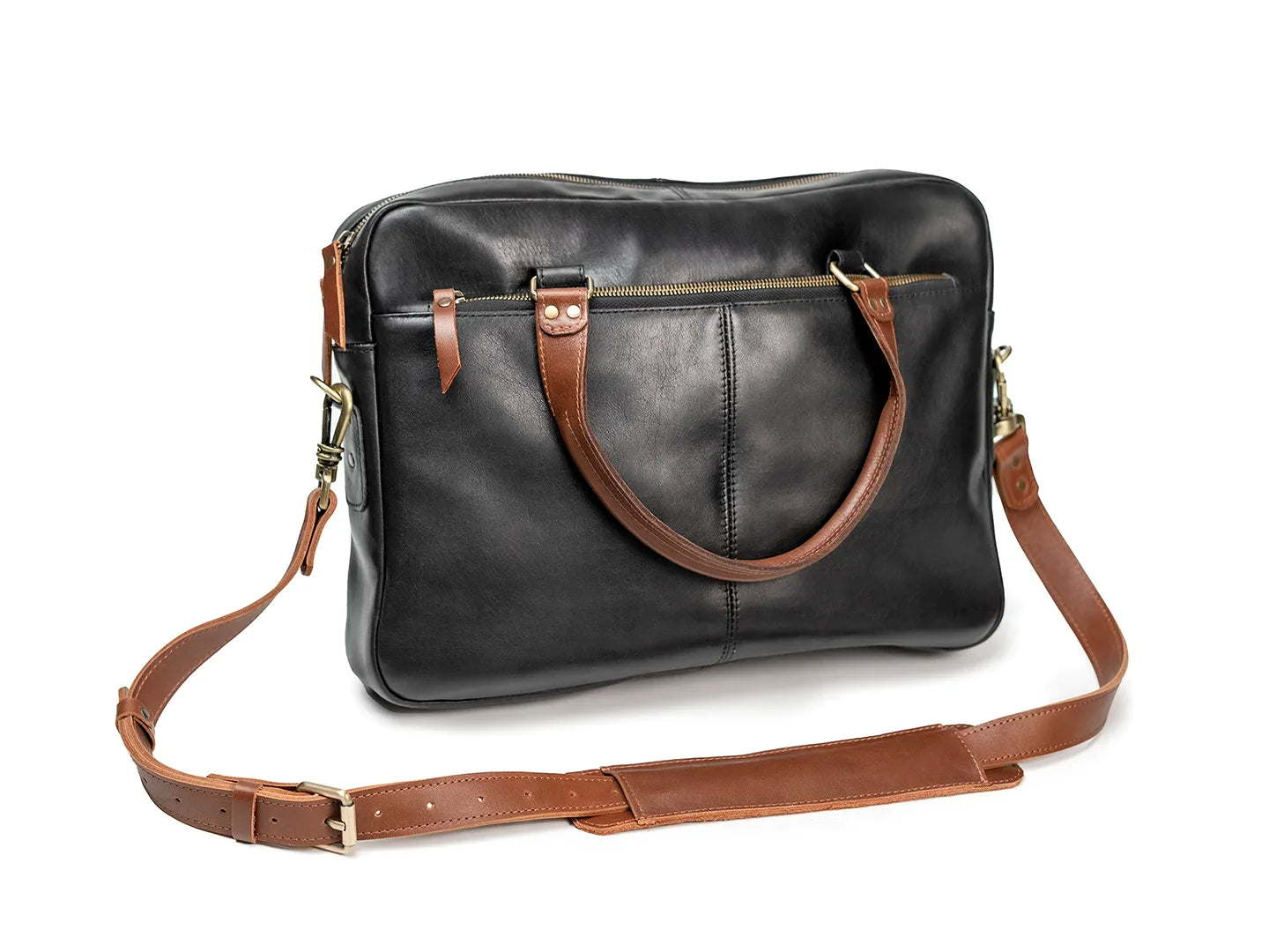 Leather Briefcase for Laptop