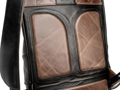 Leather Laptop Backpack